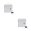 2Pcs Lockable Stainless Steel Socket Covers Silver Secure Outdoor Use 7