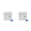 2Pcs Lockable Stainless Steel Socket Covers Silver Secure Outdoor Use 8