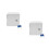 2Pcs Lockable Stainless Steel Socket Covers Silver Secure Outdoor Use 10