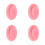 20Pièces Pads Silicone Antidérapants Pour Rose 2