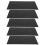 Black Self-Adhesive Train Road Decor Stickers for Craft Models 2