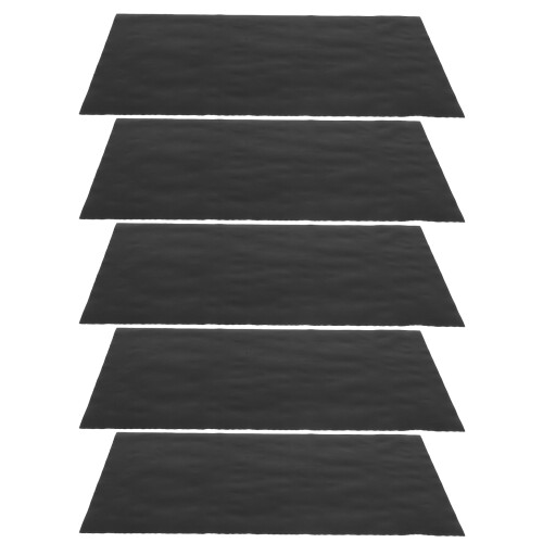 Black Self-Adhesive Train Road Decor Stickers for Craft Models 1