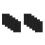 Black Self-Adhesive Train Road Decor Stickers for Craft Models 4