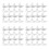4Sets Silver Aluminum Alloy Corner Braces Picture Frame Backing Clips 7