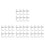 4Sets Silver Aluminum Alloy Corner Braces Picture Frame Backing Clips 9