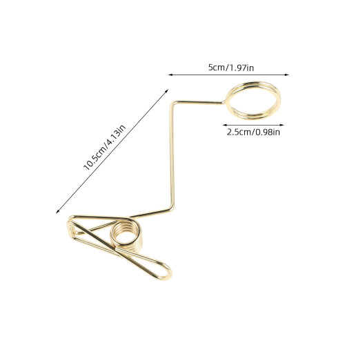 Clip Métal Pour Présentation Garniture Cocktail À 1