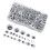DIY Doll Eye Stickers White Plastic Self-Adhesive Craft Patches 3