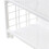 Semplice scaffale da tavolo a due livelli in plastica 5