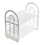 Semplice scaffale da tavolo a due livelli in plastica 11