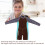 Kids Full Body Wetsuit 2.5mm Back Zip 1