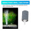 Solar Teichbelüfter 2000mAh 5W 5V geräuscharm 8