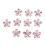 10PCS Flower Rhinestones Flat Back Multi-purpose Embellishments 1
