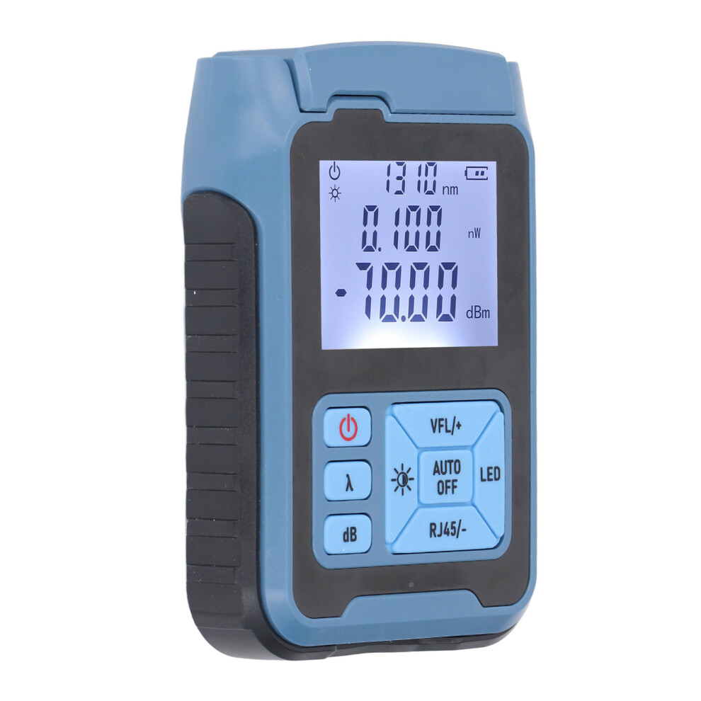 Optical Power Meter 850-1650Nm, High Accuracy Portable Fiber Tester 7891385025312