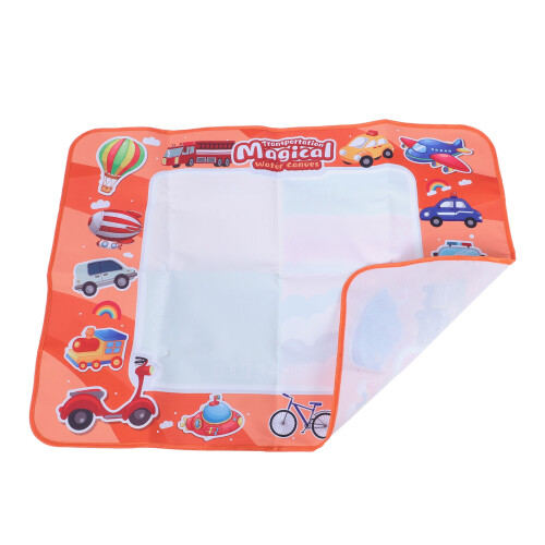 Water Canvas Große Kritzelmatte 79,5  59,5 cm Multi