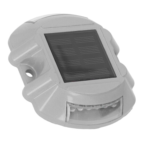 12LED Solar Deck Light IP68 Waterproof, 600mAh, Red
