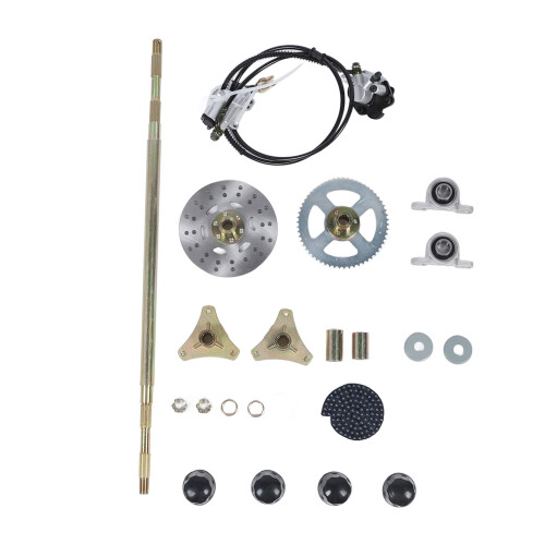 Rear Live Axle 29in Go Kart Kit