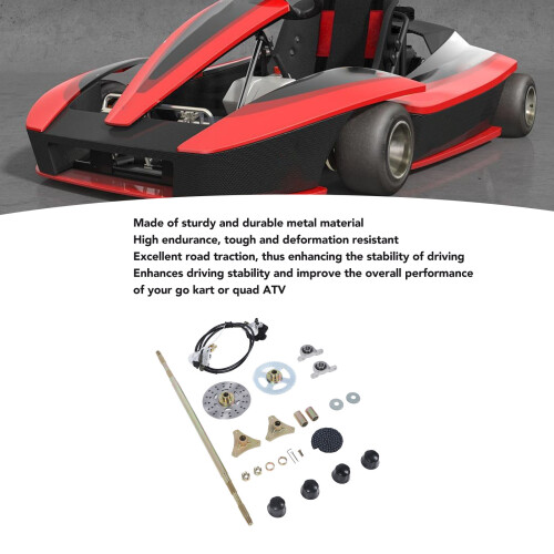 Rear Live Axle 29in Go Kart Kit