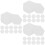 Papier Patchwork Hexagonal Pour Couture Dessin DIY 6