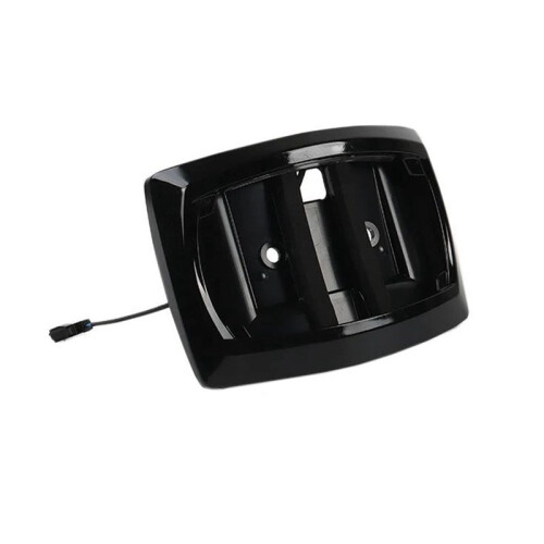 Motorcycle Rear License Plate Frame Relocation LED Light for  Electra Glide/Road Glide/Road King 2009-2023 Silver