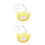 2St Figurenstandaard Met Shock Impact Effect Basis 9