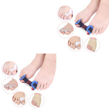 9PCS Toe Stretcher Bunion Straightener Stretchy Belt for Overlapping Toes