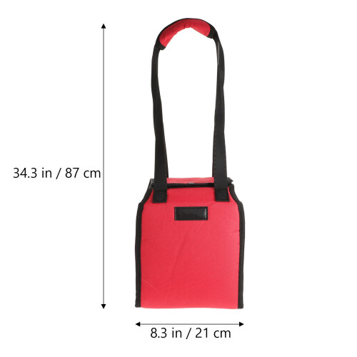 Red Adjustable Dog Lift Support Harness for Recovery 2