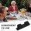3Pcs Black Adaptive Utensil Strap Polyester Non-Slip Grip for Disabled 9