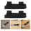 3Pcs Black Adaptive Utensil Strap Polyester Non-Slip Grip for Disabled 10