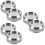 6Pcs Silver Stainless Steel Glass Shower Door Handles Round Pull Knobs 9