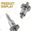 1Set High Precision Screw Set with Fixed Bearing Coupler 8