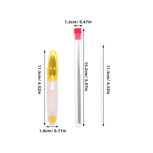 1Ensemble Outils De Perçage DIY Aiguille Gros Œil 1