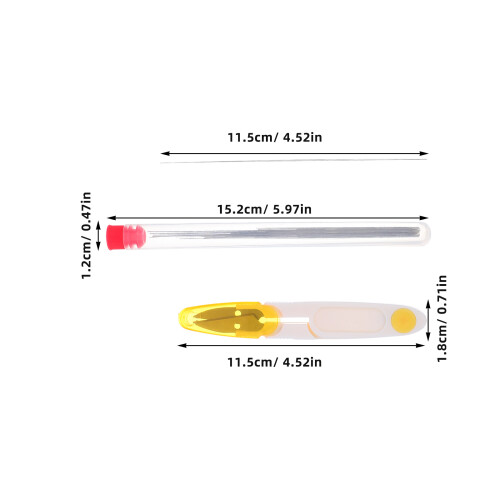 1Ensemble Outils De Perçage DIY Aiguille Gros Œil 2