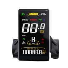 Monomètre LCD Étanche pour Vélo Électrique M58, Scooter Électrique, Écran Couleur, Compatible avec VTT Électrique TSDZ2B Z16