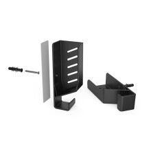 Universal Laptop Wall Mount Holder with Cable Box and Built-in Cable Management Hook for Laptops, MacBooks, TV Boxes