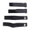 Rear Window Roll  Snap Straps & Soft Top Sunrider Straps, for   2007-2019, Black 3
