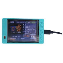 1030KH/S Upgraded NM MINER+ BTC 2.8 Inch  Display with Shell Bitcoin Crypto Solo Lottery Miner NerdMiner