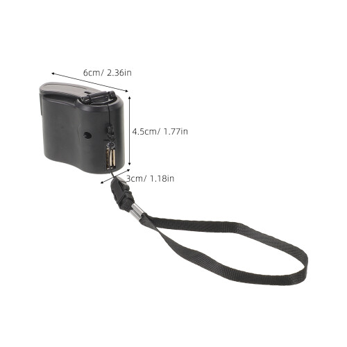2Pièces Générateur À Portable USB Chargeur Main Pour Camping 2