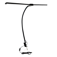 LED Desk Lamp with Clamp, Double Desk Light,Levels Clip- Desk Lamp Eye-Caring Table Lamp, Monitor Light