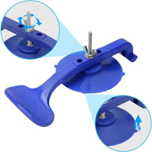 Ensemble de 6 Pinces à Ventouse Ventouses de FenêTre pour Sceller la Lunette ArrièRe au Collage de RéParation de Pare-Brise en Verre Convertible