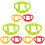 9Pcs Silicone Bottle Handles Soft Comfortable Grip 4