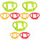 9Pcs Silicone Bottle Handles Soft Comfortable Grip 5