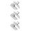 6Pcs Durable Stainless Steel Corner Trowels Efficient Plastering Tools 7