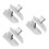 6Pcs Durable Stainless Steel Corner Trowels Efficient Plastering Tools 8
