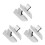 6Pcs Durable Stainless Steel Corner Trowels Efficient Plastering Tools 9
