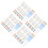 24Sets Mini Painting Kit Canvas Easel Set Multi Color Paints Brushes 2