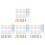 24Sets Mini Painting Kit Canvas Easel Set Multi Color Paints Brushes 4