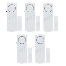 5Set/Lot Wireless Burglar Alarm Door and Window Magnetic Sensor Alarm Home Security Protection Door Window Alarm