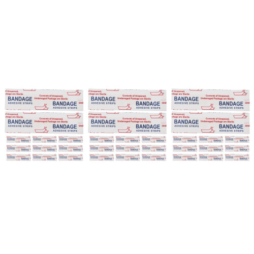 150Pcs Breathable Stretchable White Bandage Strips for Wound Closure 1