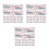 150Pcs Breathable Stretchable White Bandage Strips for Wound Closure 3