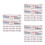 150Pcs Breathable Stretchable White Bandage Strips for Wound Closure 5